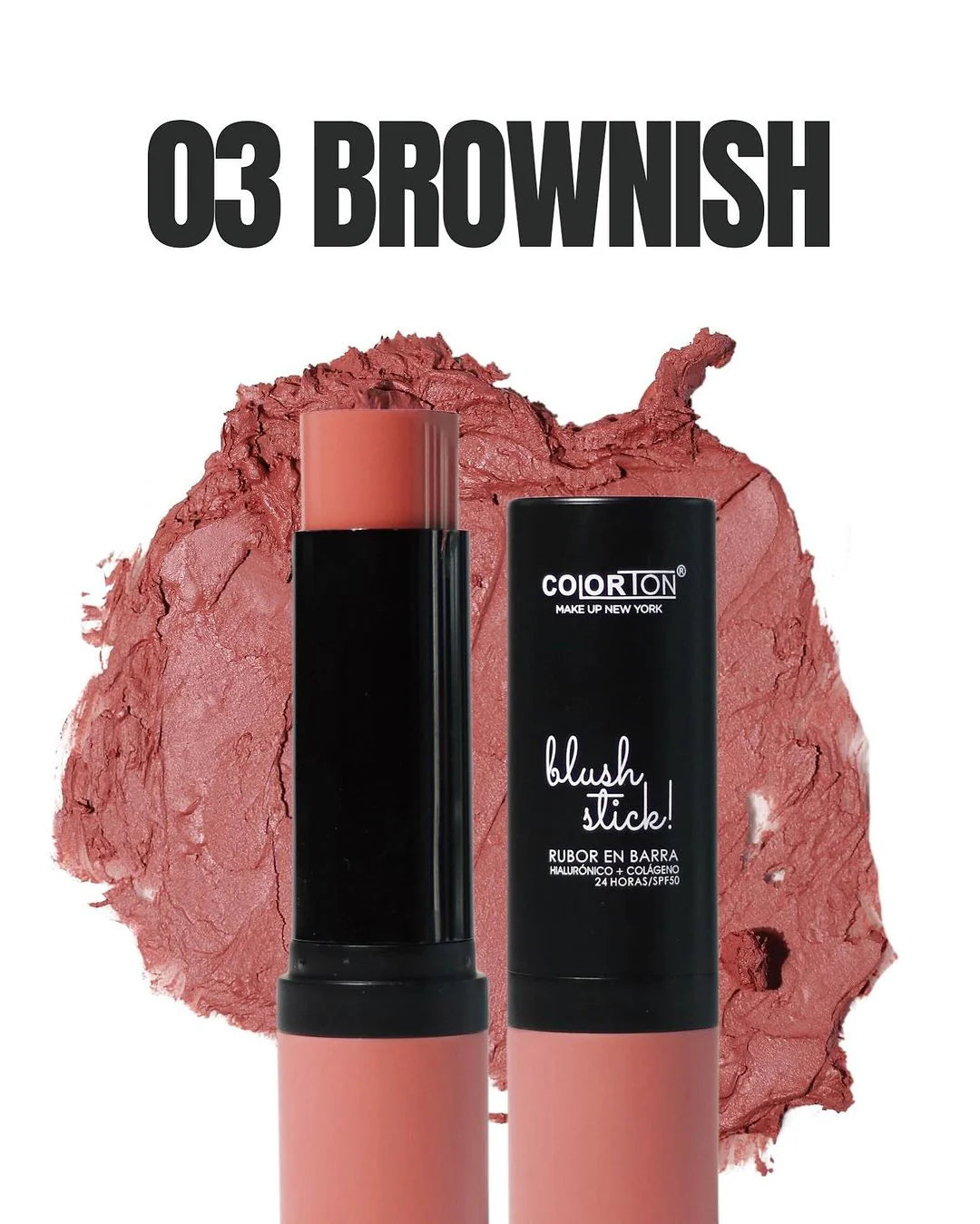 Blush Stick | Rubor en barra + brocha