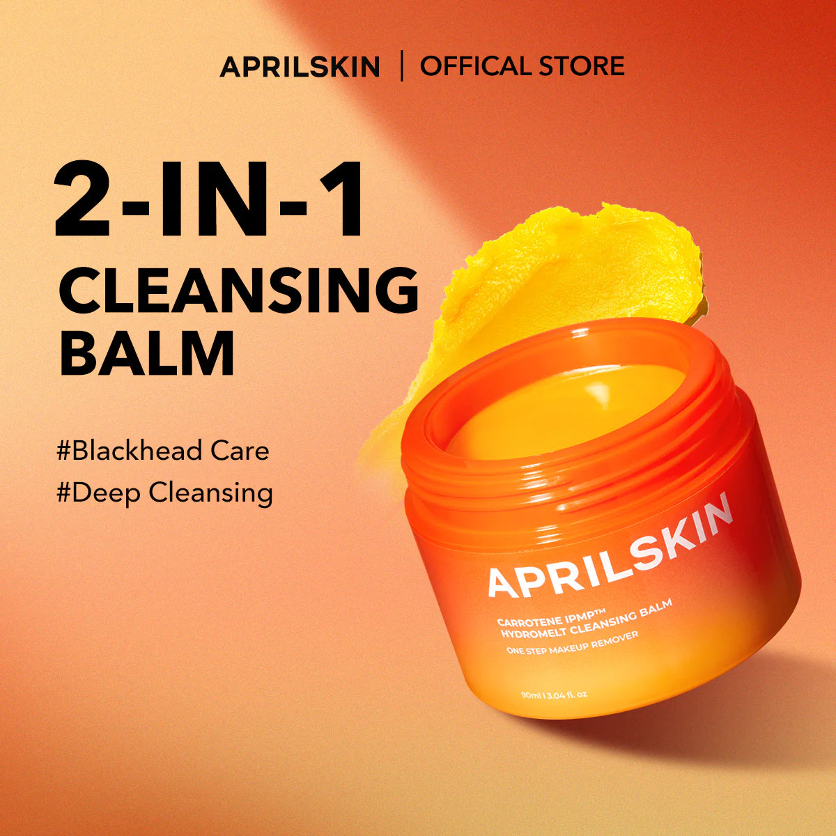 Carrotene IPMP Hydramelt Cleansing Balm | Bálsamo limpiador desmaquillante