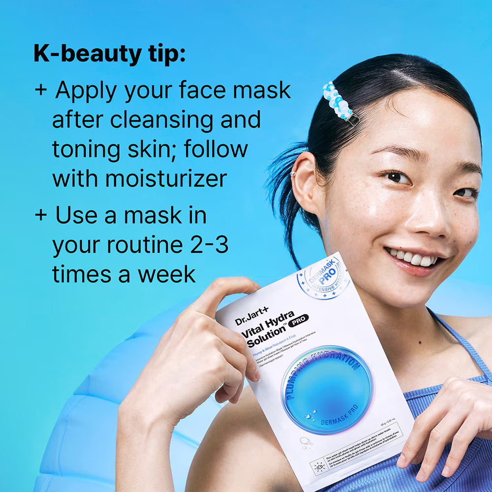Dermask Water Jet Vital Hydra Solution Sheet Mask | Mascarilla para rostro