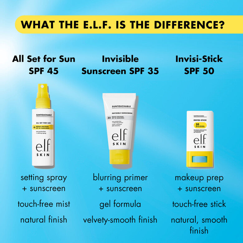 Suntouchable Invisi-Stick SPF 50 | Protector solar en barra
