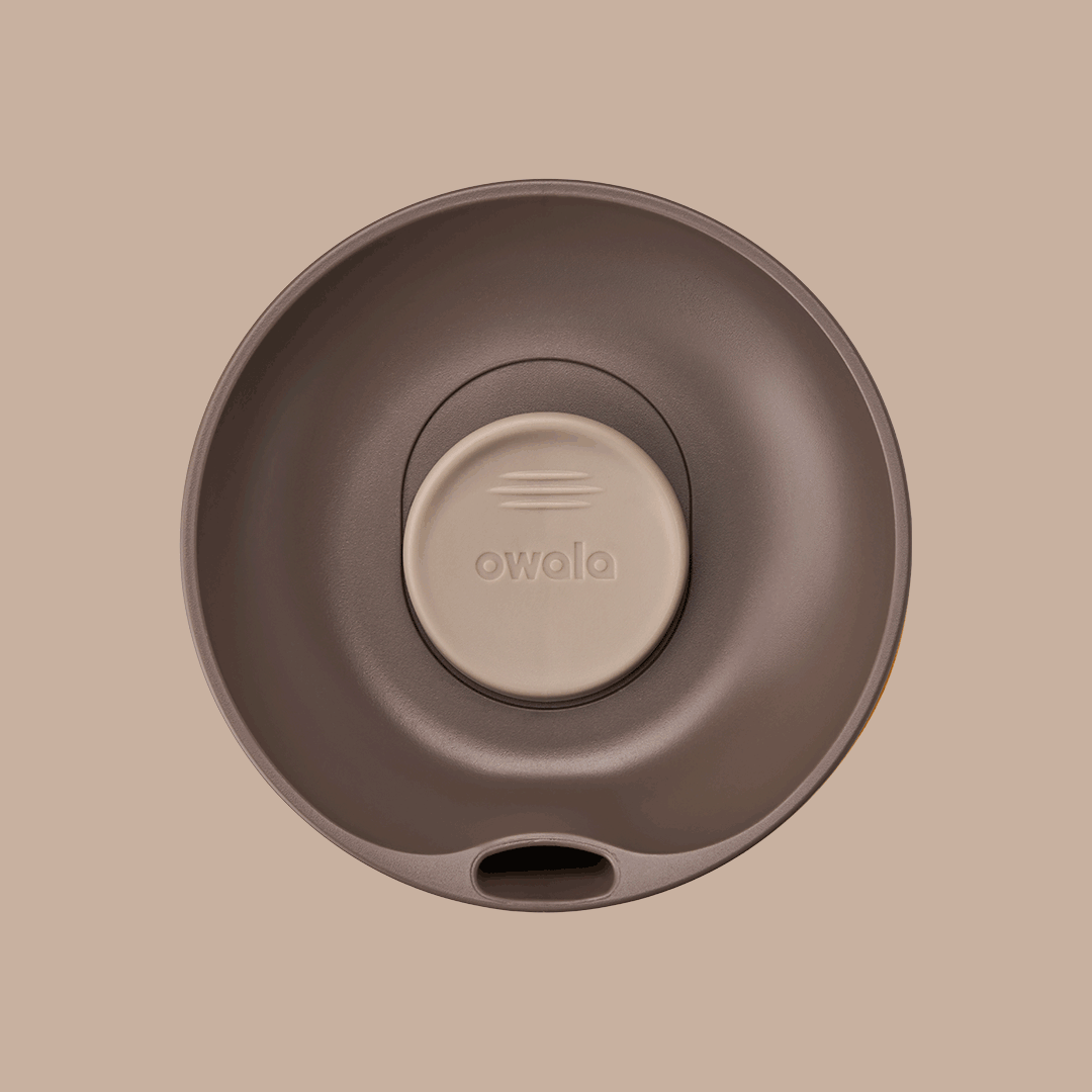 OUT OF SIGHT | SmoothSip Slider Coffee Tumbler | Termo 20 oz
