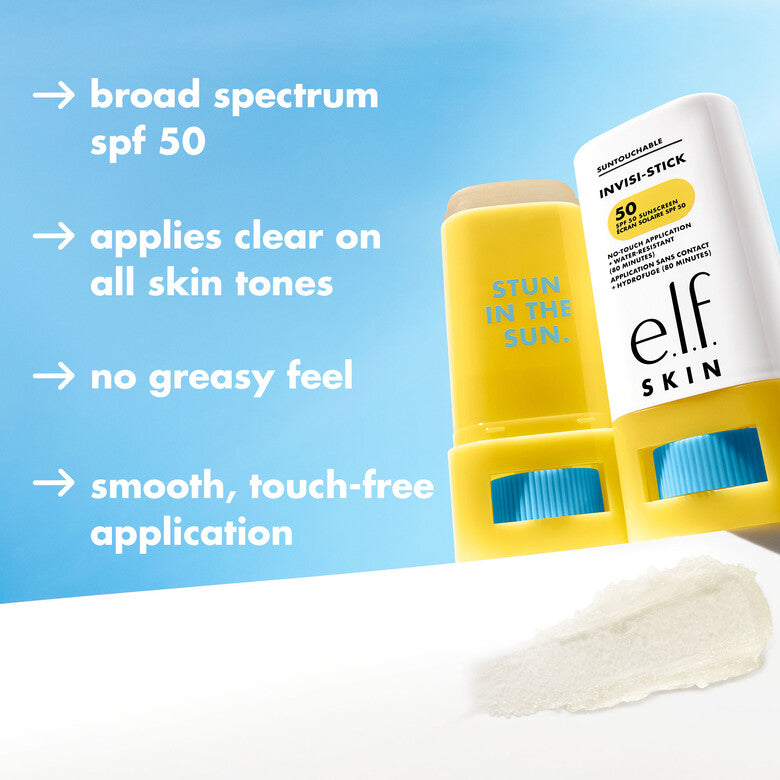 Suntouchable Invisi-Stick SPF 50 | Protector solar en barra