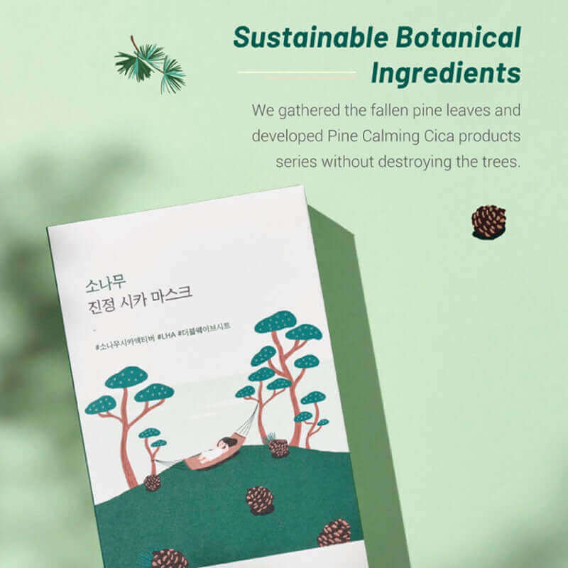 Pine Calming Cica Sheet Mask | Mascarilla para rostro
