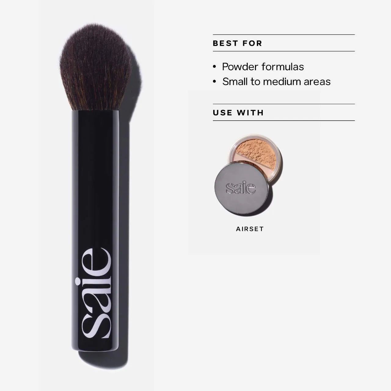 The Fluffy Setting Powder Brush | Brocha para polvo