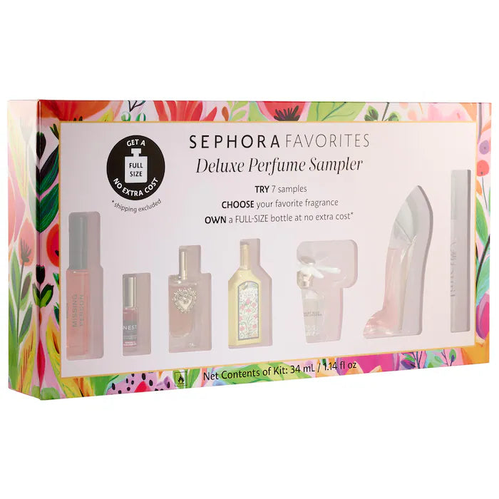 Mini Deluxe Perfume Sampler Set with Redeemable Voucher | Set de perfumes