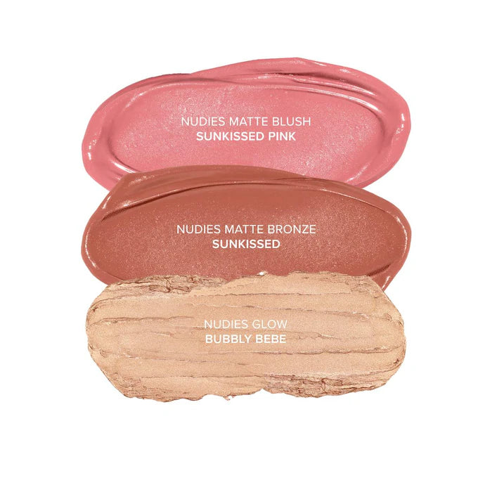 Sunkissed Skin Trio | Rubor, bronzer, iluminador en stick