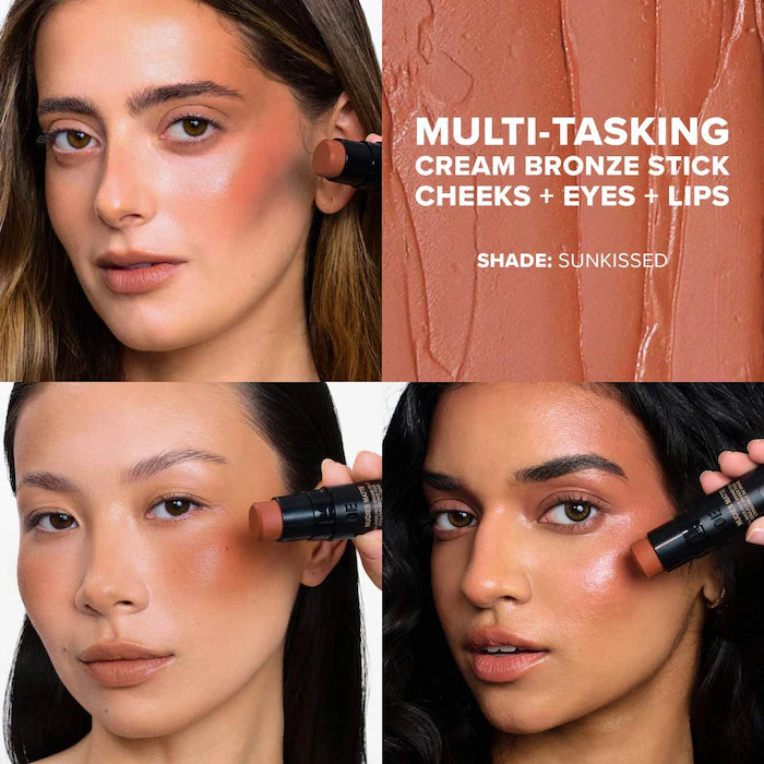 Sunkissed Skin Trio | Rubor, bronzer, iluminador en stick