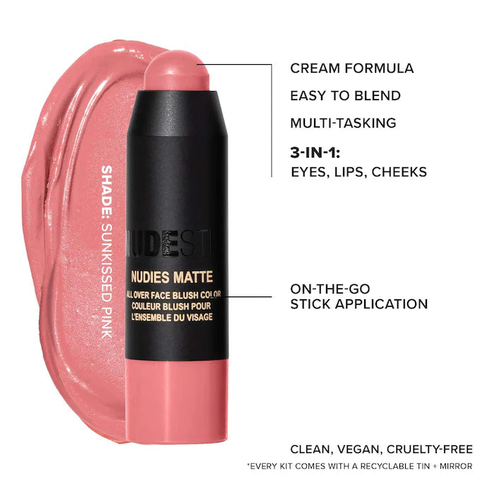 Sunkissed Skin Trio | Rubor, bronzer, iluminador en stick