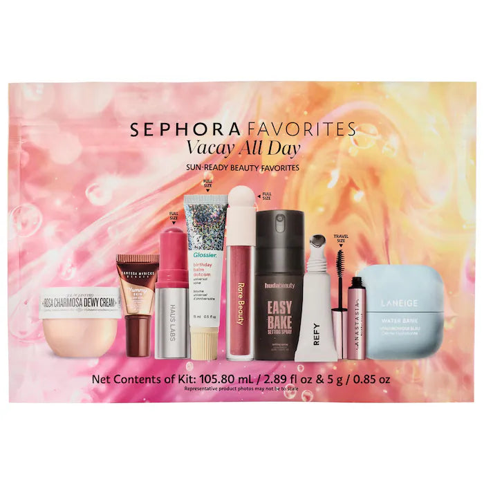 Vacay All Day Makeup and Skincare Value Set | SEPHORA FAVORITES | Set de maquillaje