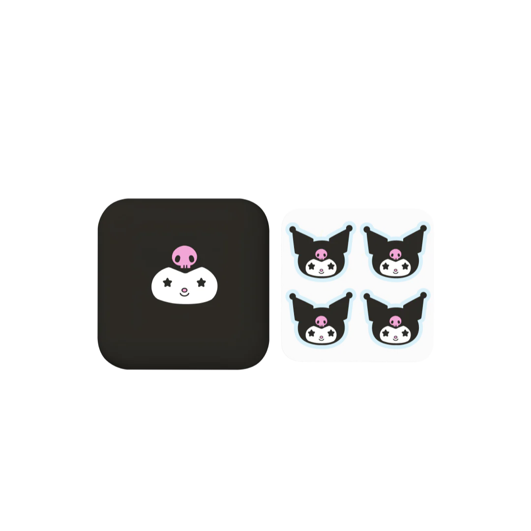 Sanrio x Starface Big Kuromi Compact | Estuche + 32 parches hidrocoloides