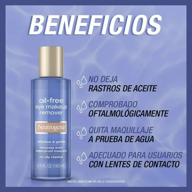 Oil Free Eye Makeup Remover | Desmaquillante bifásico