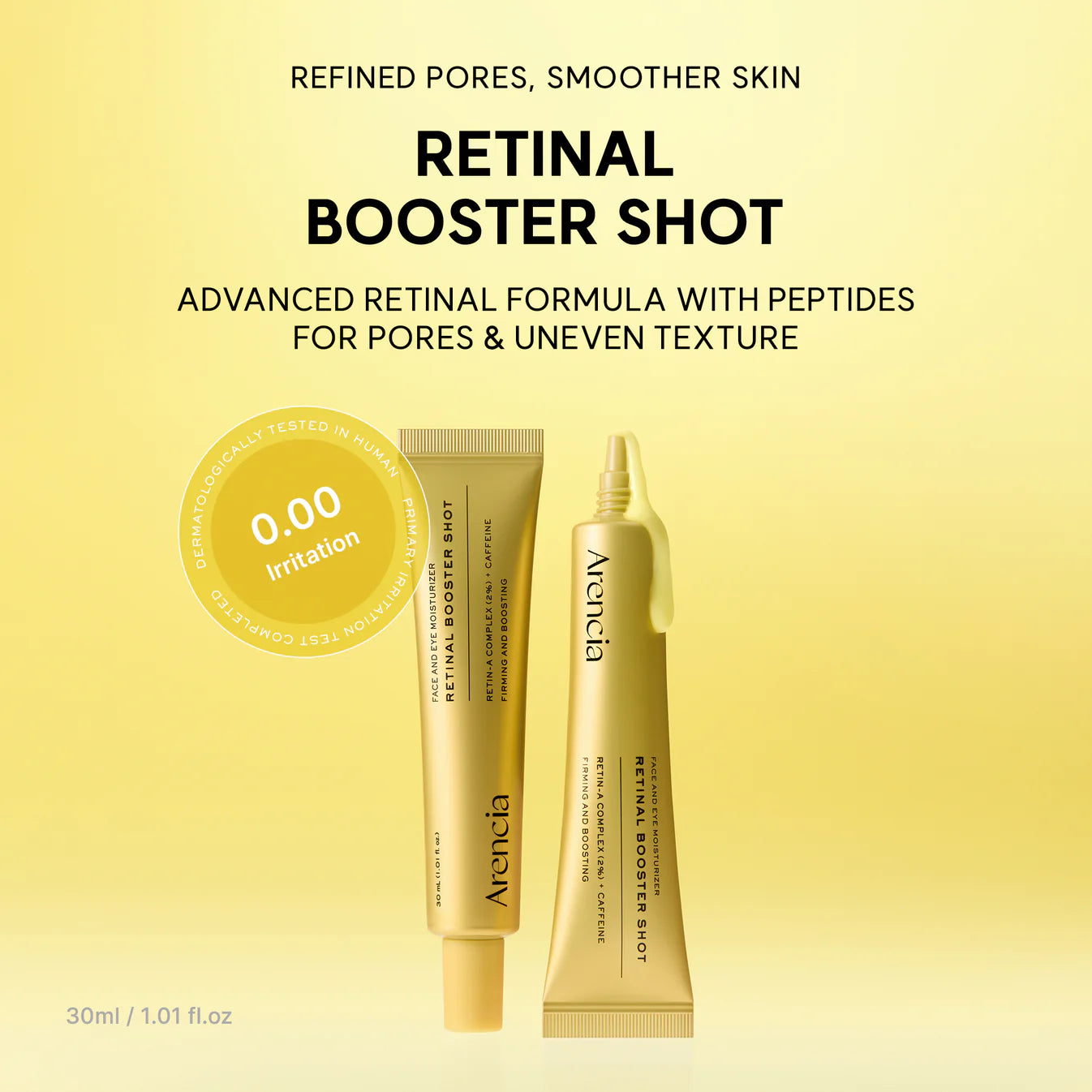 Retinal Booster Shot | Serum Con retinol y cafeina