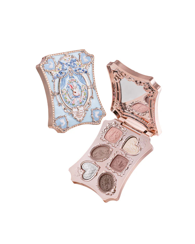 White Bunny | Bunny Garden 6-Color Makeup Palette | Paleta de sombras