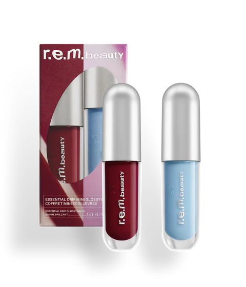 Mini Essential Drip Glossy Balm Duo | Set de labiales mini