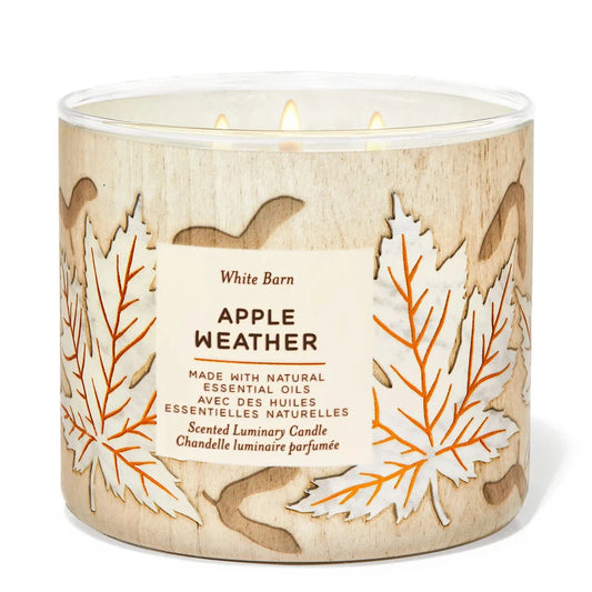 Apple Weather Candle | Vela 3 mechas | 411gr