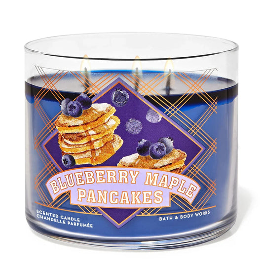 Blueberry Maple Pancakes Candle | Vela 3 mechas | 411gr