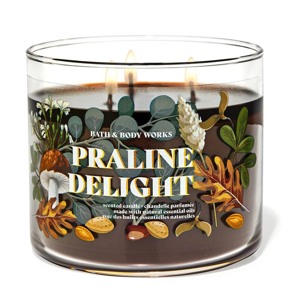 Praline Delight Candle | Vela 3 mechas | 411gr