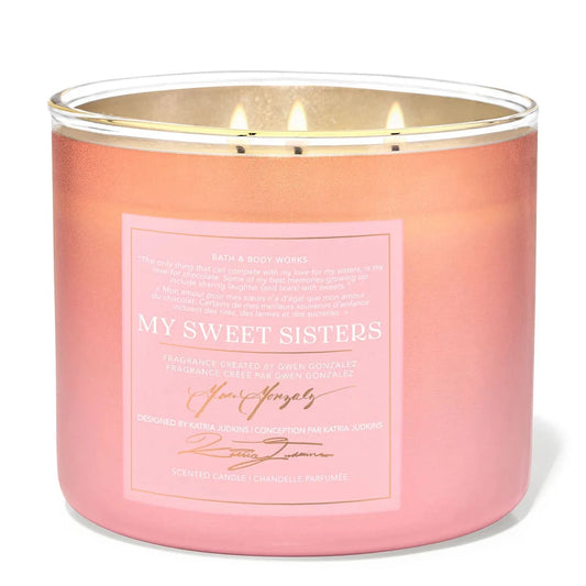 My Sweet Sisters Candle | Vela 3 mechas | 411gr