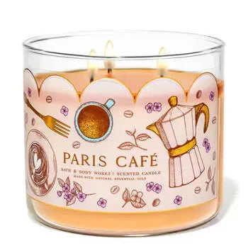 Paris Cafe Candle | Vela 3 mechas | 411gr