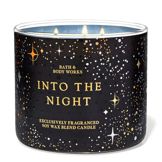 Into The Night 3 Wick Candle | Vela aromática de 3 mechas - 411 gr
