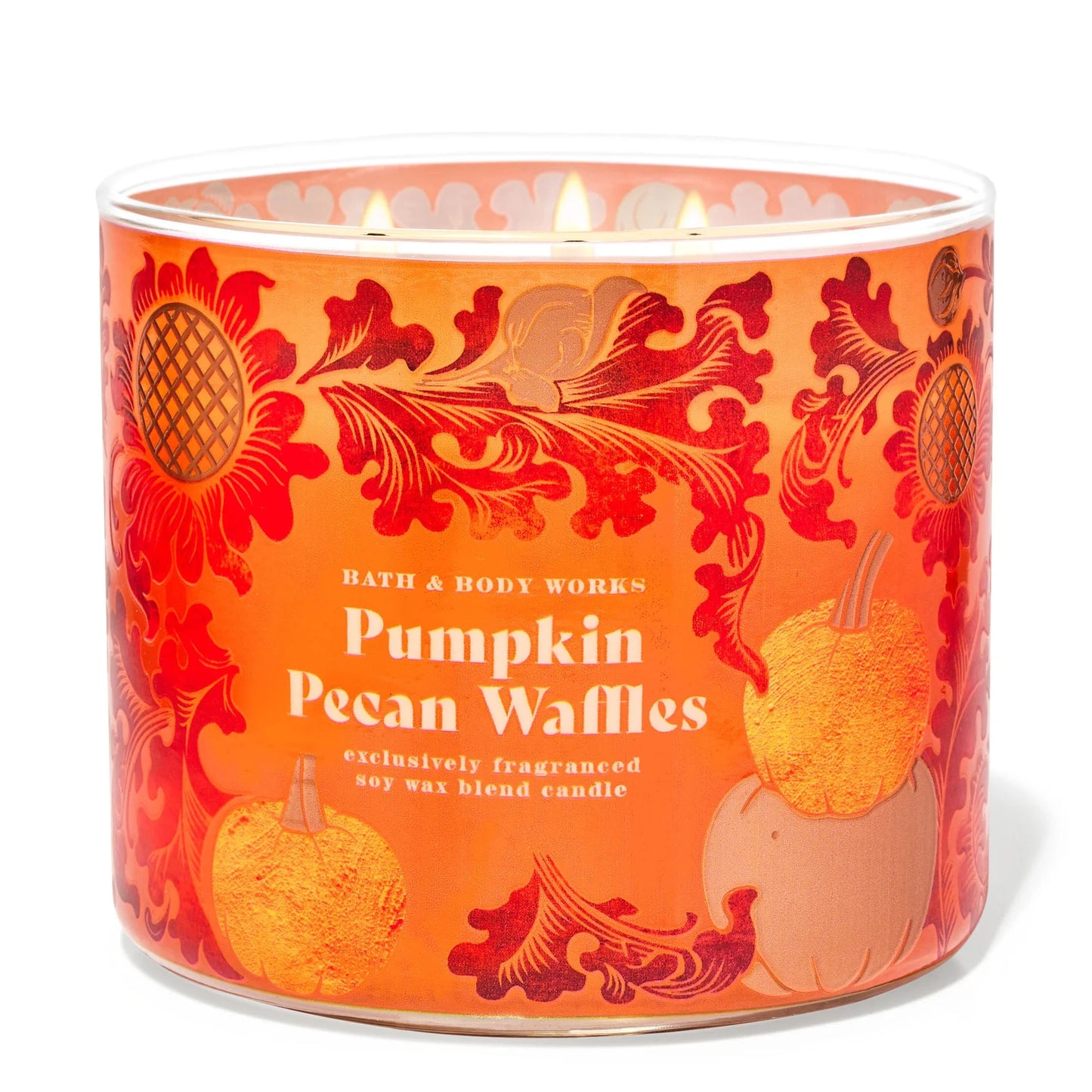 Pumpkin Pecan Waffles 3 Wick Candle | Vela aromática de 3 mechas - 411 gr