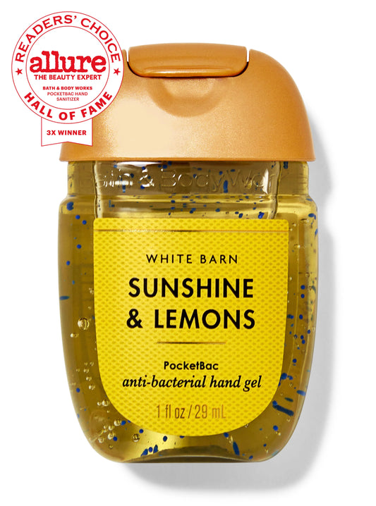 Sunshine & Lemons  PocketBac Gel Sanitizer | Gel Antibacterial