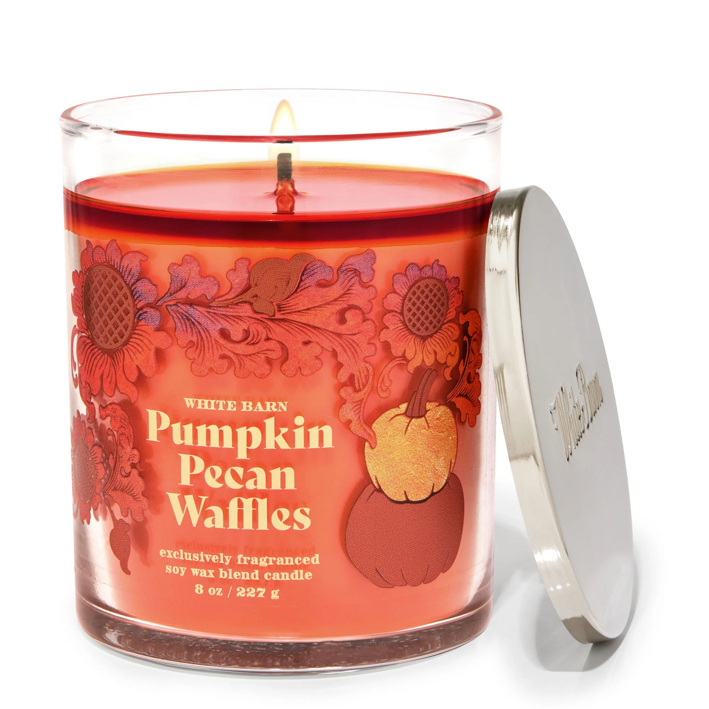 Pumpkin Pecan Waffles 1 Wick Candle | Vela aromática de 1 mecha - 227 gr