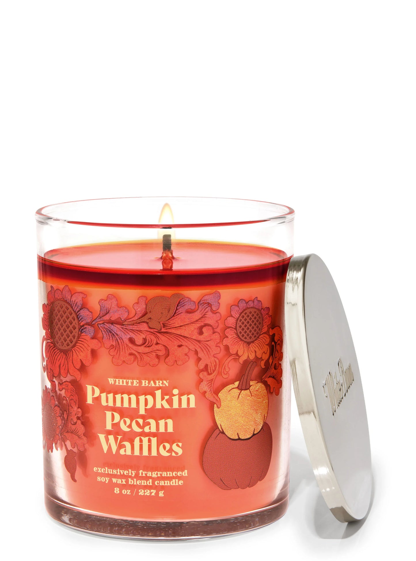 Pumpkin Pecan Waffles 1 Wick Candle | Vela aromática de 1 mecha - 227 gr