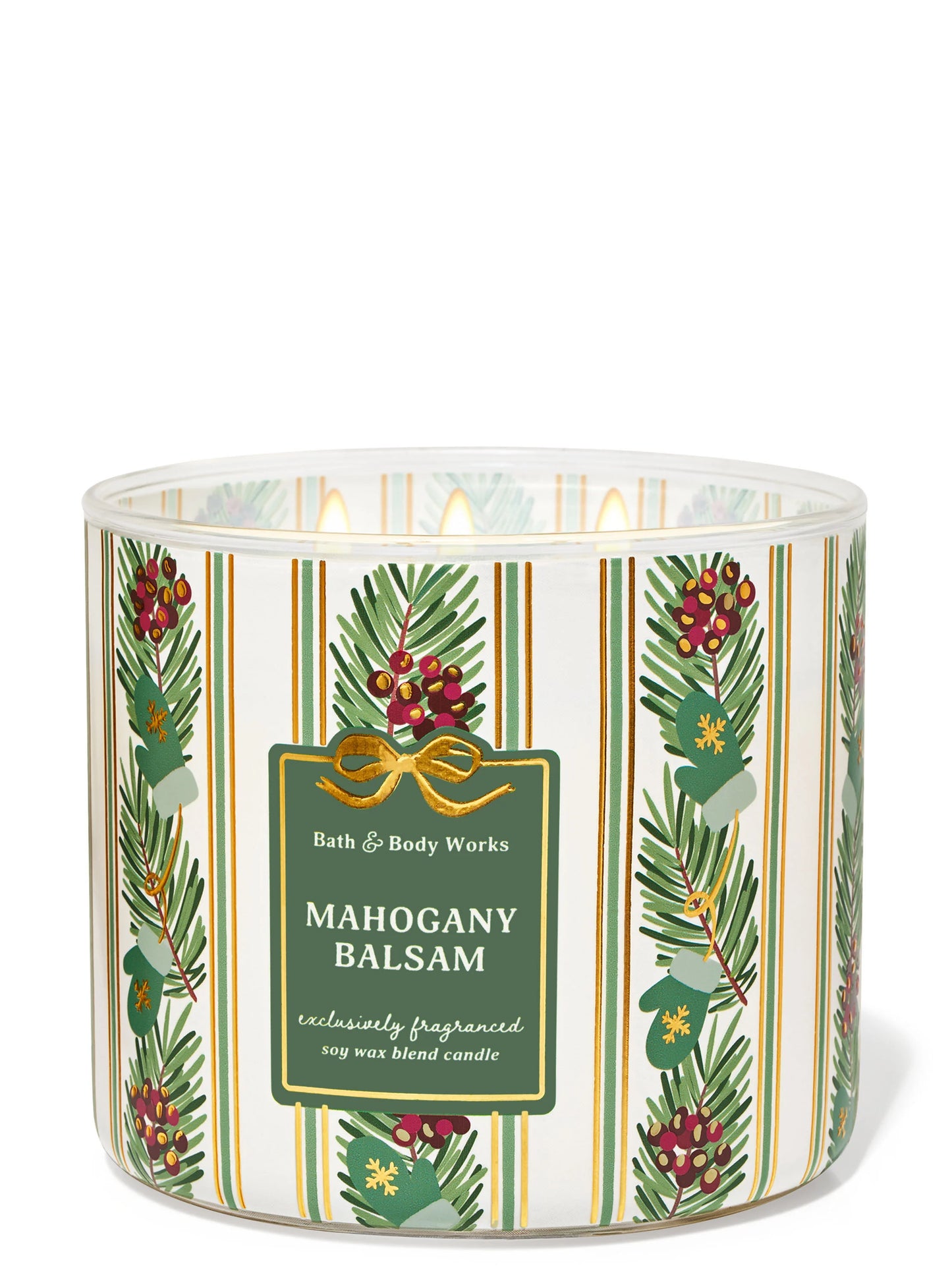 Mahogany Balsam 3 Wick Candle | Vela aromática de 3 mechas - 411 gr