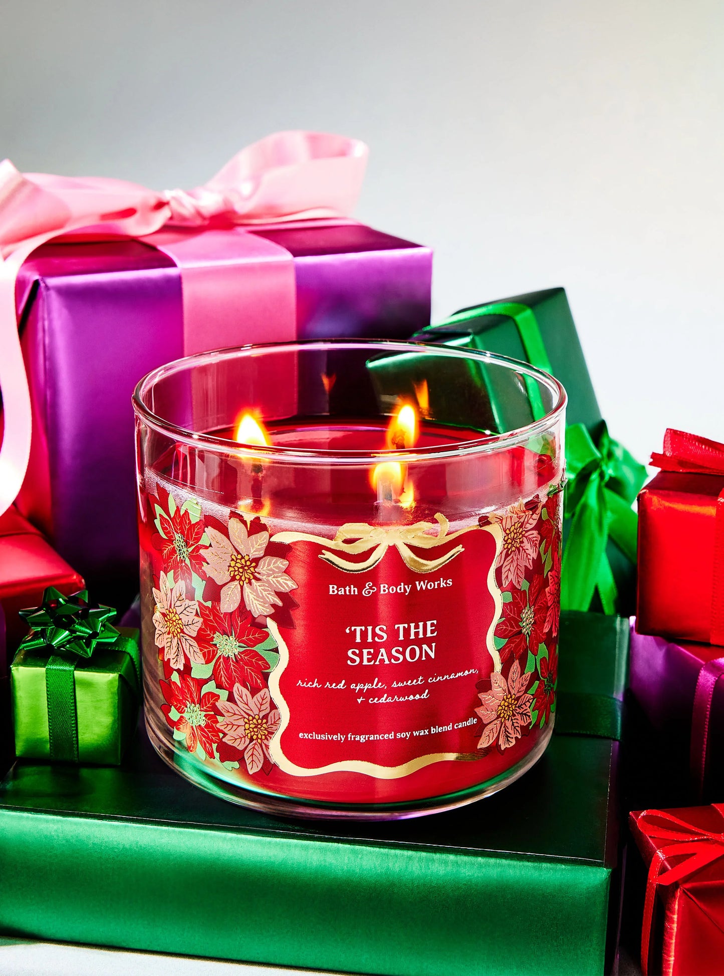 Tis The Season 3 Wick Candle | Vela aromática de 3 mechas - 411 gr