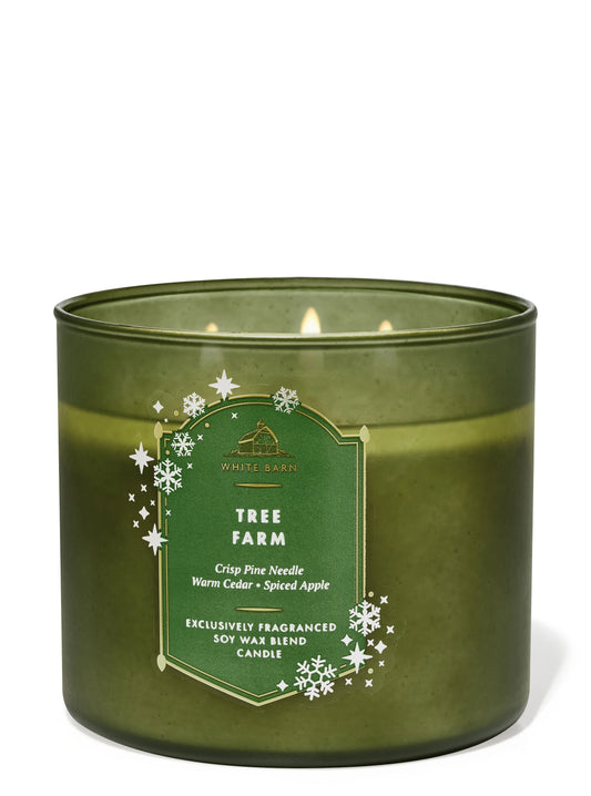 Tree Farm 3 Wick Candle | Vela aromática de 3 mechas - 411 gr