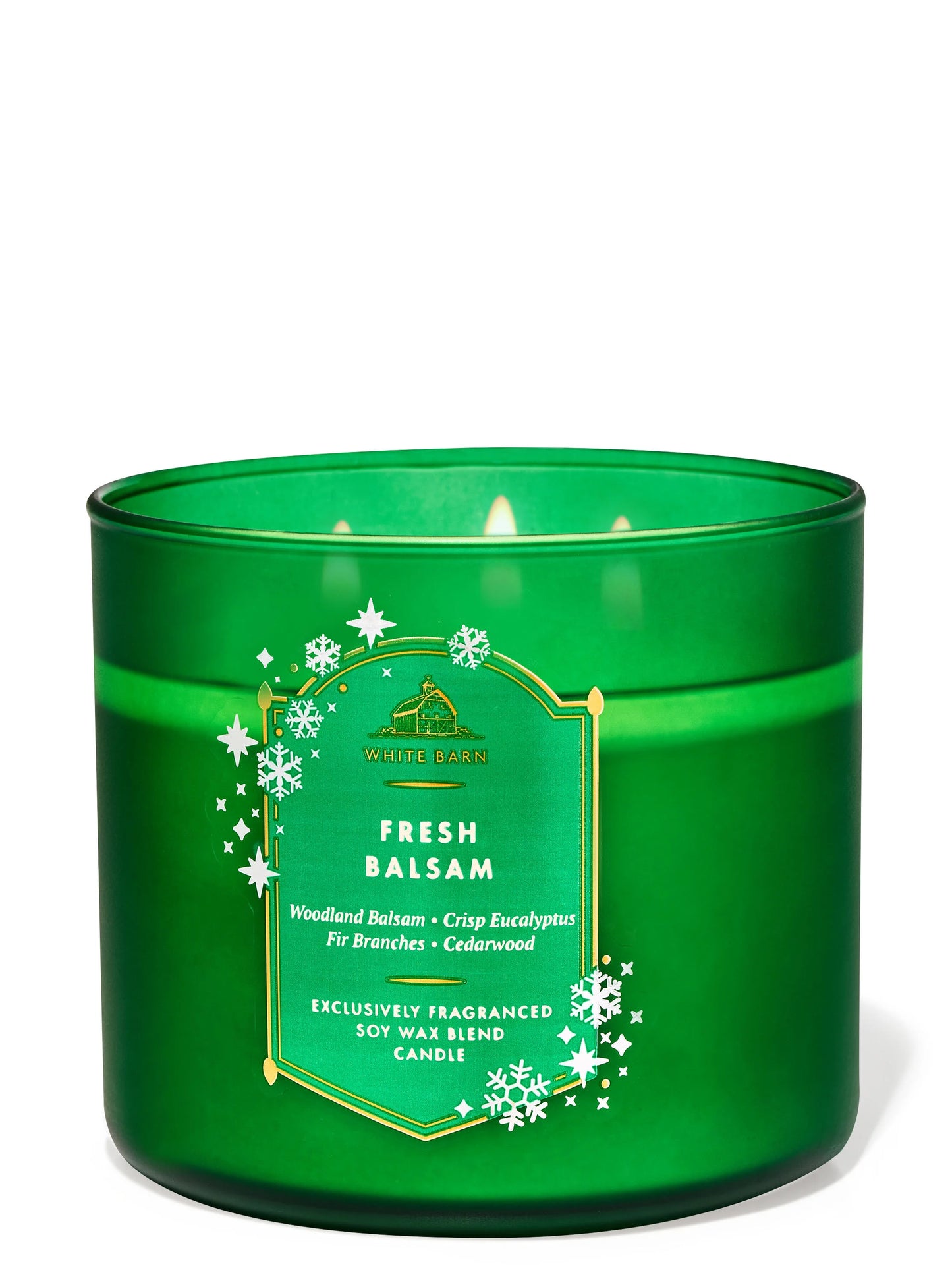 Fresh Balsam 3 Wick Candle | Vela aromática de 3 mechas - 411 gr