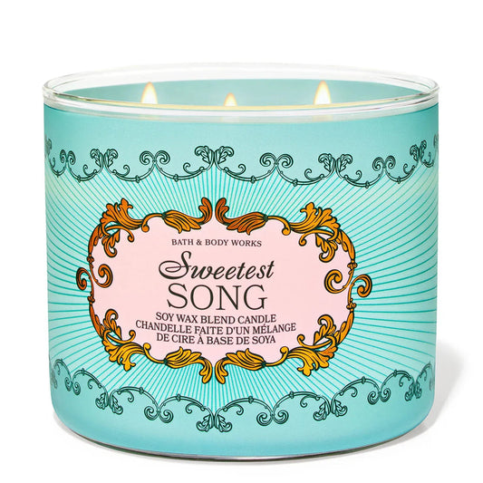 Sweetest Song 3 Wick Candle | Vela aromática de 3 mechas - 411 gr