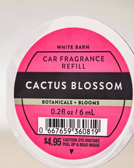 Cactus Blossom | Car Fragrance Refill | Aromatizante para Auto
