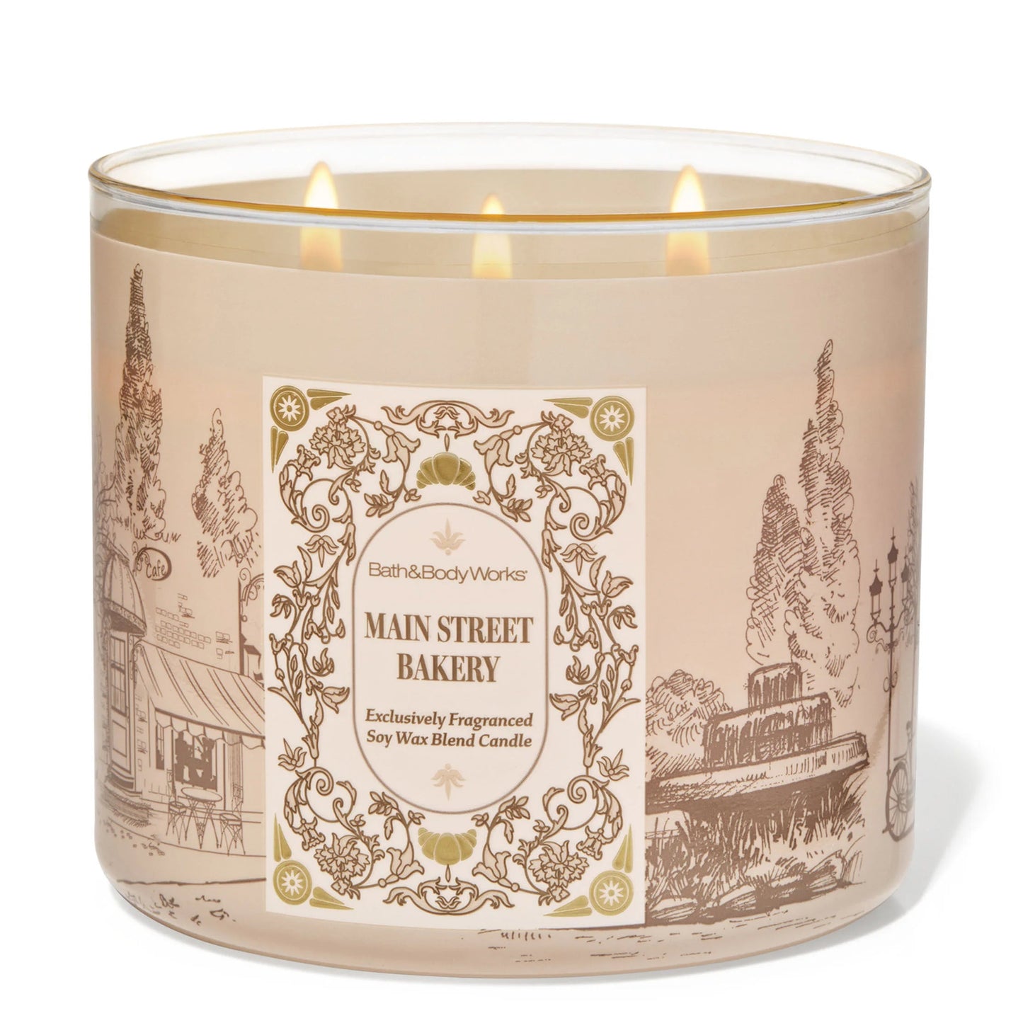 Mainstreet Bakery 3 Wick Candle | Vela aromática de 3 mechas - 411 gr