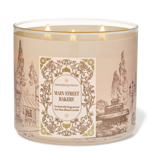 Mainstreet Bakery 3 Wick Candle | Vela aromática de 3 mechas - 411 gr