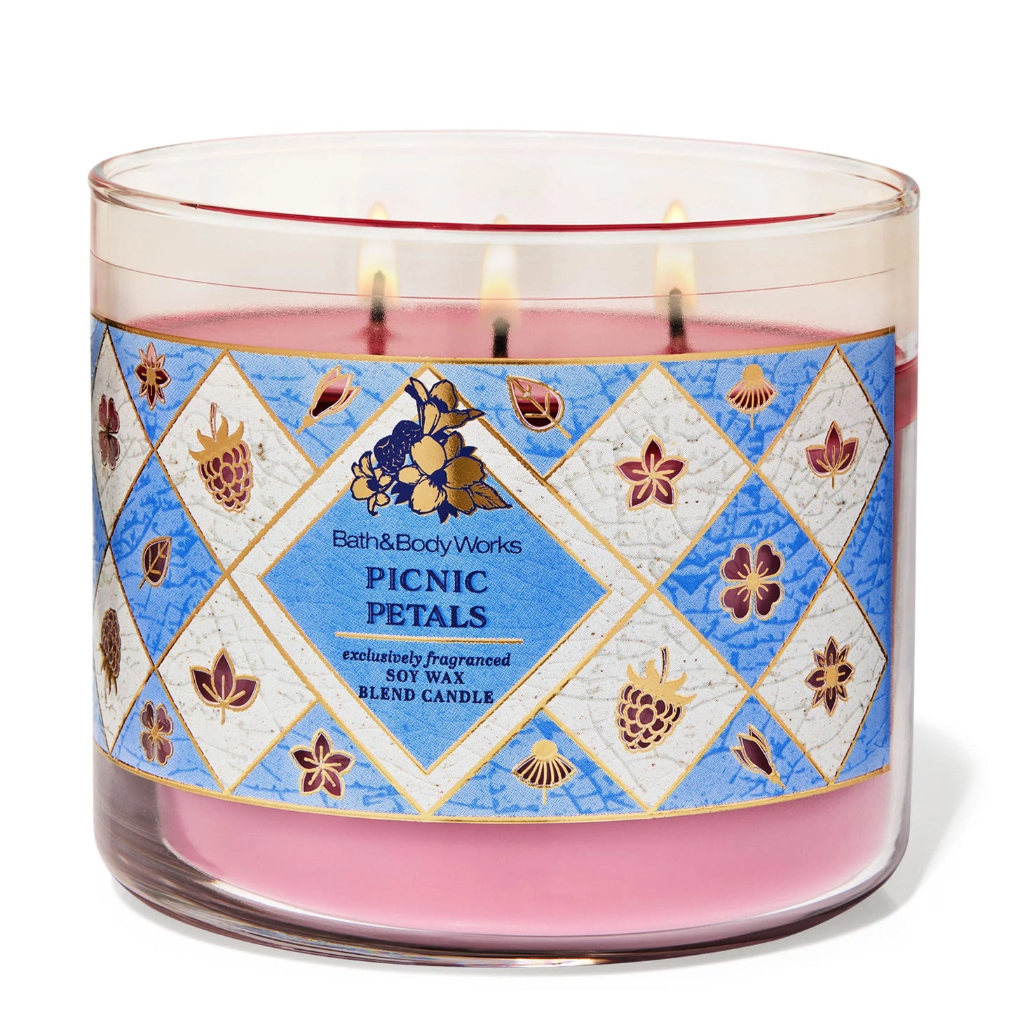 Picnic Petals 3 Wick Candle | Vela aromática de 3 mechas - 411 gr