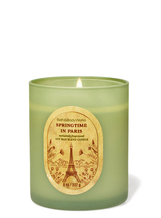 Springtime in Paris 1 wick Candle | Vela aromática de 1 mecha | 227 gr