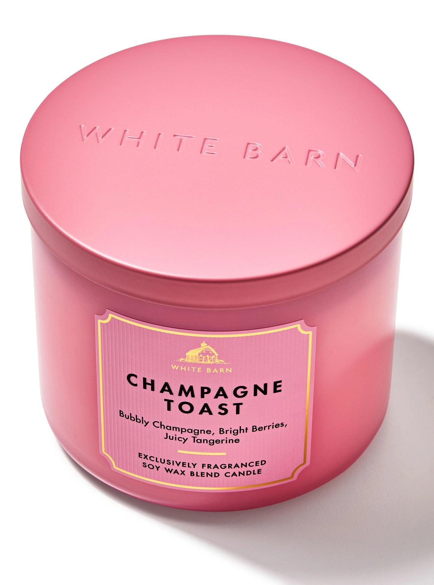 Champagne Toast Candle | Vela 3 mechas | 411gr