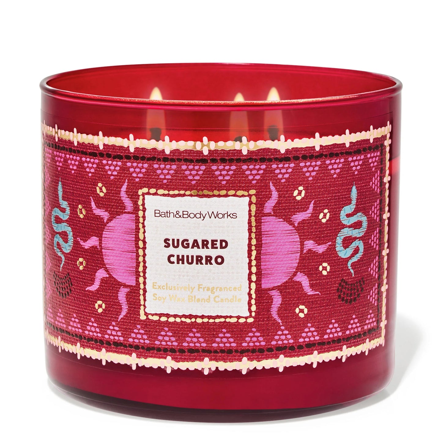 Sugared Churro 3 Wick Candle | Vela aromática de 3 mechas - 411 g