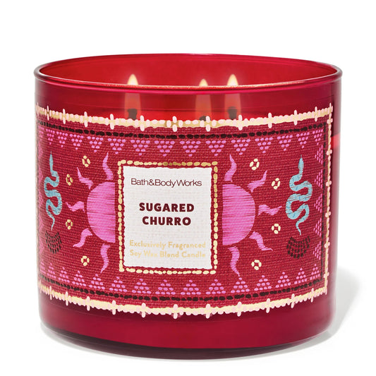 Sugared Churro 3 Wick Candle | Vela aromática de 3 mechas - 411 g