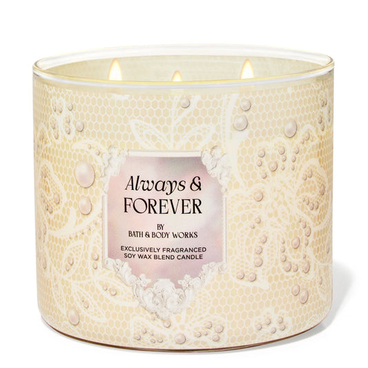 Always and Forever 3 Wick Candle | Vela aromática de 3 mechas - 411 gr