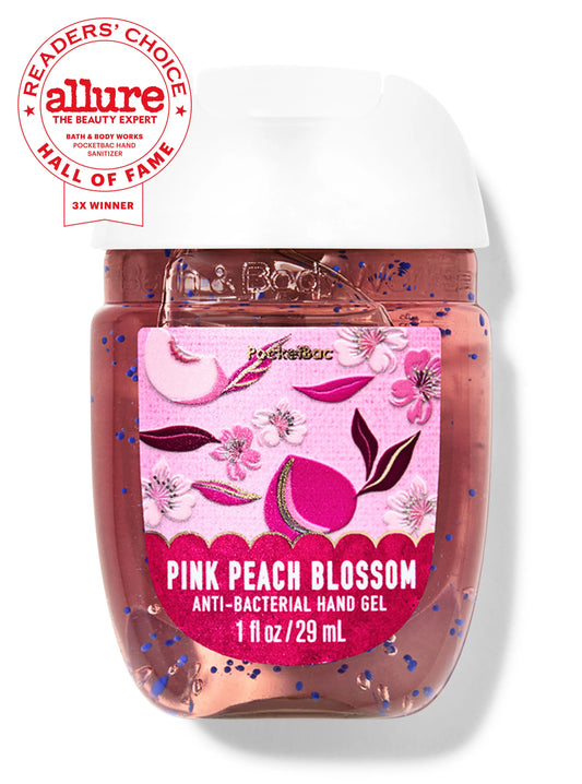 Pink Peach Blossom PocketBac Gel Sanitizer | Gel Antibacterial