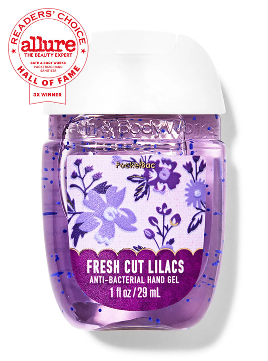 Fresh Cut Lilacs PocketBac Gel Sanitizer | Gel Antibacterial
