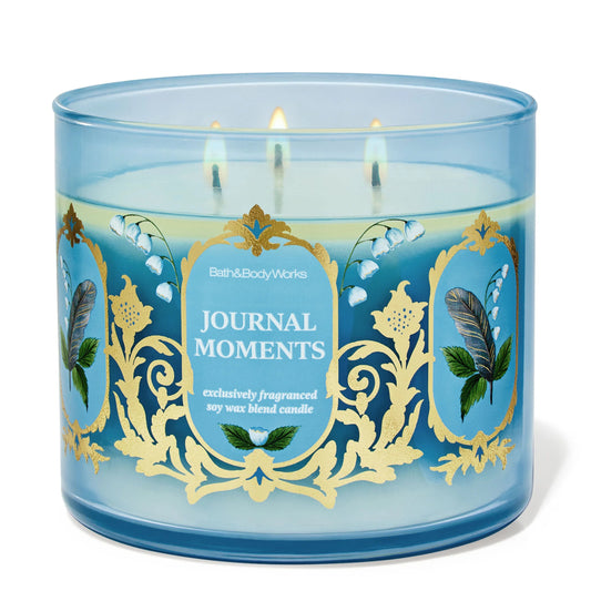 Journal Moments 3 Wick Candle | Vela aromática de 3 mechas - 411 gr