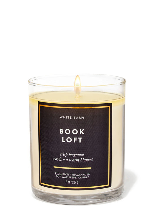 Book Loft 1 wick Candle | Vela aromática de 1 mecha | 227 gr