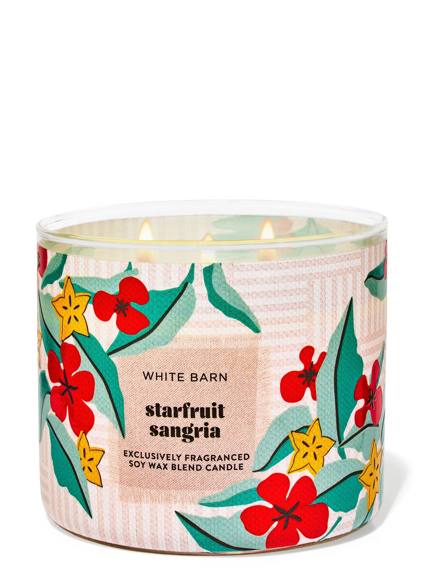 Starfruit Sangria 3 Wick Candle | Vela aromática de 3 mechas - 411 g