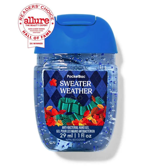 Sweater Weather PocketBac Gel Sanitizer | Gel Antibacterial