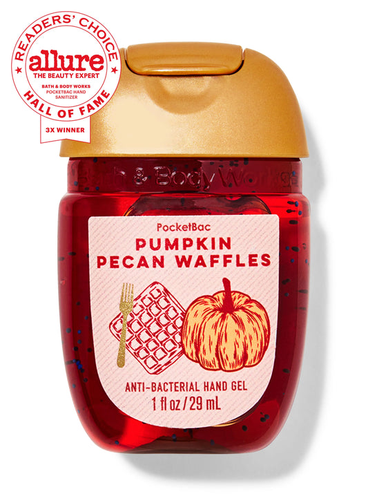 Pumpkin Pecan Waffles PocketBac Gel Sanitizer | Gel Antibacterial
