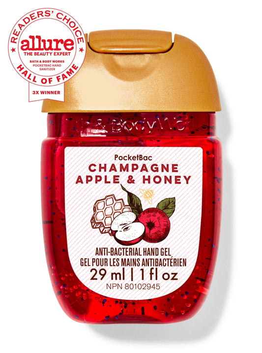 Champagne Apple Honey PocketBac Gel Sanitizer | Gel Antibacterial